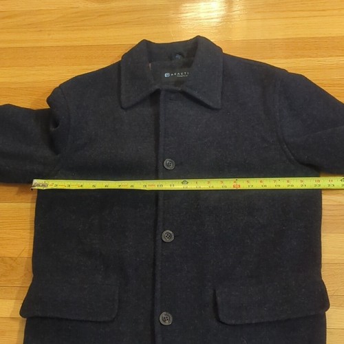 Kenneth Cole wool blend jacket small grey black - Picture 4 of 9