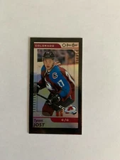 2017-18 O-Pee-Chee Mini Black #M46 Tyson Jost - Colorado Avalanche