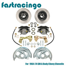 Deluxe Front Disc Brake Kit For 1964-74 Gm A Body Chevy Chevelle Car Deluxe Front Disc Brake Kit For 1964-74 Gm A Body Chevy Chevelle Car