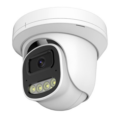 4MP PoE IP Turret Dome with Microphone/Audio, IP Outdoor Indoor Wired, Human ...
