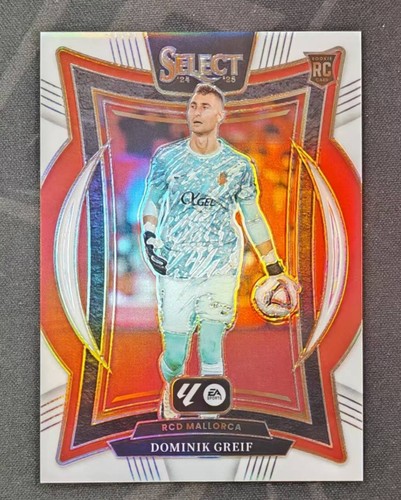 Dominik Greif 2024-25 Panini Select La Liga Terrace White Prizm 13/20 RC #7