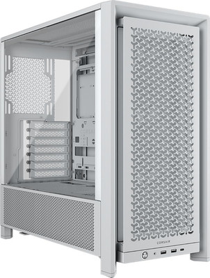 4000D RS Frame Modular High Airflow Mid-Tower PC Case   3X  RS Fans   Infinirail