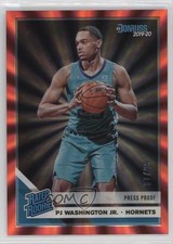2019 Donruss Rated Rookie Press Proof Red Laser 87/99 PJ Washington Jr #211 04ag