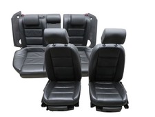 Sedili interni pelle Milano nero riscaldamento sedili Audi A6 4F C6 Avant 