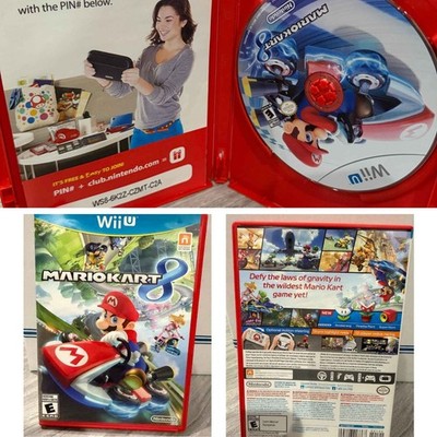 Mario Kart 8 Nintendo Wii U Complete CIB Tested Authentic Fast Shipping