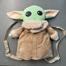 Baby Yoda Grogu Plush Backpack Star Wars Mand...