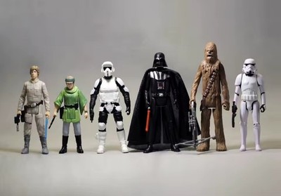 Star Wars Figuren Spielzeug Hasbro 6x Stück  Set Skywalker Darth Vader Sammler