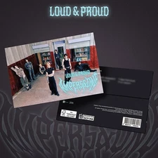 AMPERS&ONE [LOUD&PROUD] 3rd Mini Album POSTCARD Ver/Mini CD+9 Card+Lyrics+Holder