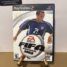 FIFA Soccer 2003 (Sony PlayStation 2, 2002) PS2 testato-NM disco-CIB-Completo
