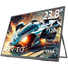 UPERFECT 120Hz Portable Monitor 23.8 Inch USB C Monitor 1920x1080 Gaming Screen