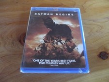 BLU-RAY  BATMAN BEGINS  NEW SEALED  GREAT  ** MUST SEE