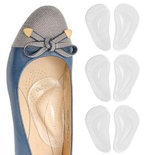 Dr. Foot's Arch Support Shoe Insoles for Flat Feet, Gel Arch Inserts for Plan...