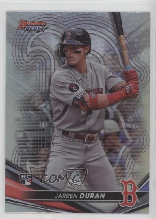 2022 Bowman's Best Refractor Jarren Duran #11 0i4k