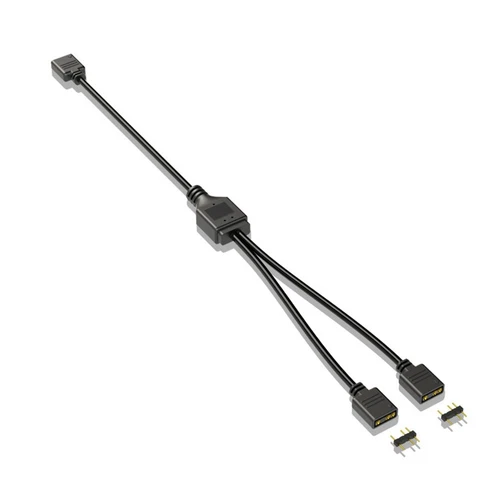 2X(5V 3-Pin Extension Cable for Computer Motherboard Cable Connection1799