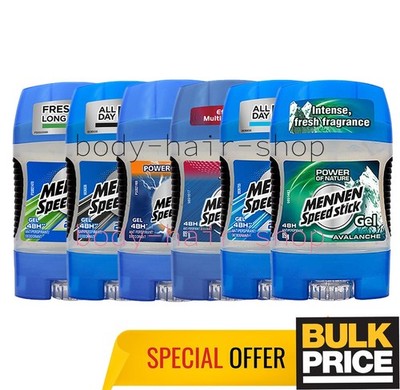 Mennen Speed Stick Gel Deodorant Gemischtes Set Sortiert Frischer Duft Großpa...