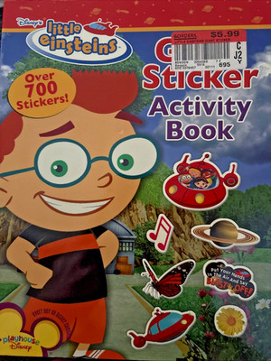 NEW - Little Einstein Giant Sticker Book - Paperback By Playhouse Disney -
