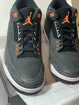 Nike Air Jordan Retro 3 Fear Pack Mens Size 9.5 Black Grey CT8532-080 Full BoxDS