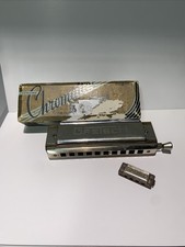 Harnonica vintage GRETSCH CROMATIC, made in Switzerland, + Hohner Little Lady