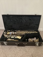 Yamaha Yas 23 Alto Saxophone Japan Used W Accessories Swabs Reeds Mouthpiece Etc