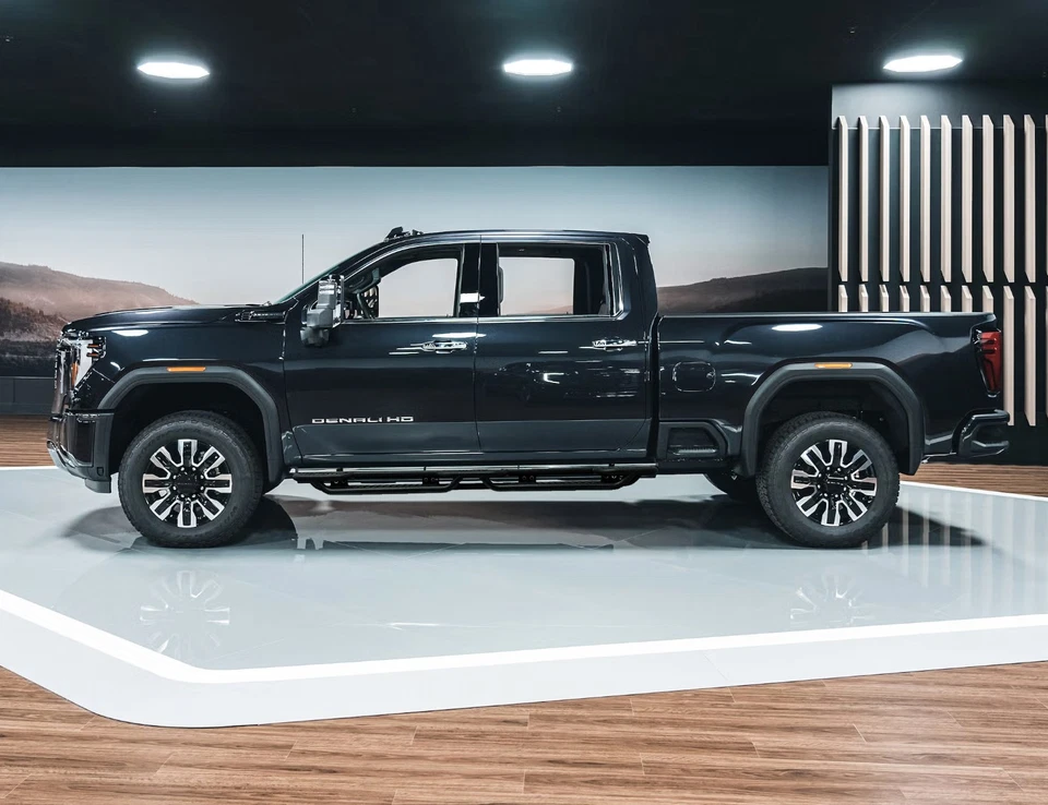 Vijay Fit 2019-2026 GMC Sierra 2500HD/3500HD Crew Cab Running Board & Step Bars Foto 4 de 4