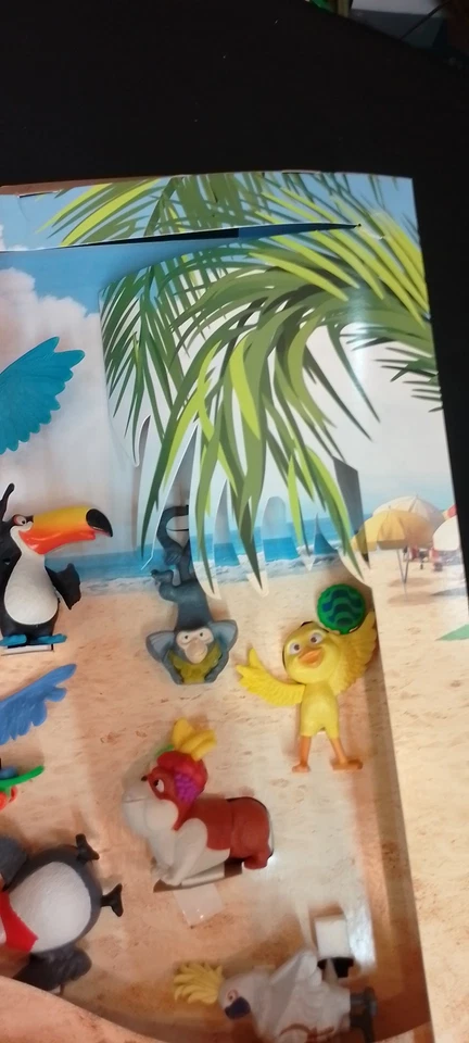 Rio Happy Meal Display POP McDonald's Toys COMPLETE 2011 - Image 4 of 4