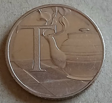 2019 T -Tea 10p Coin. Very Low Mintage A to Z Alphabet.