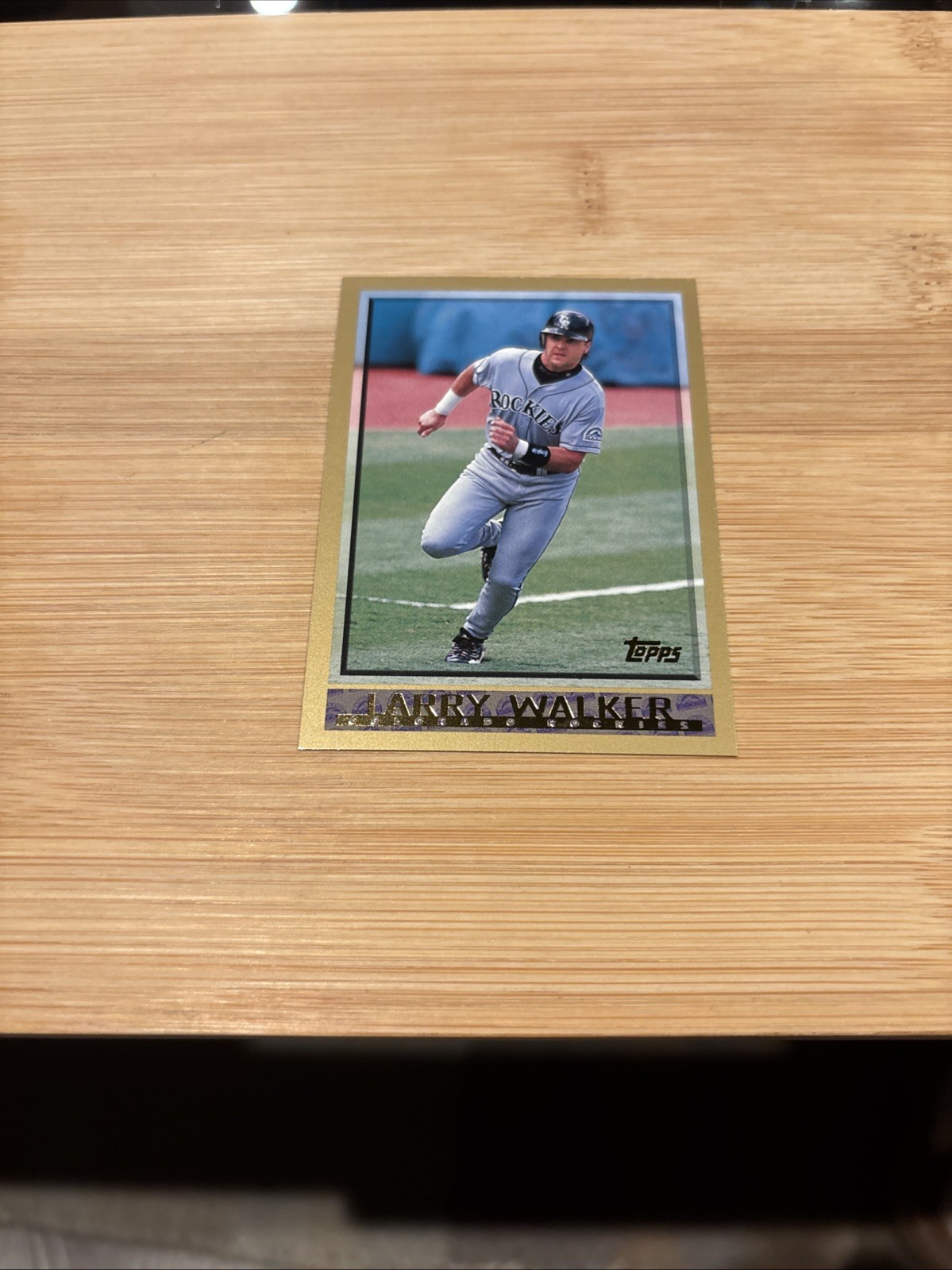 1998 Topps # 2 Larry Walker Nm/Mt