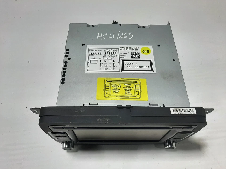 VW TIGUAN 5N Musik-Player mit GPS 3C8035195G 2.0 Diesel 103kw 2013 32979349 - Bild 3 von 4