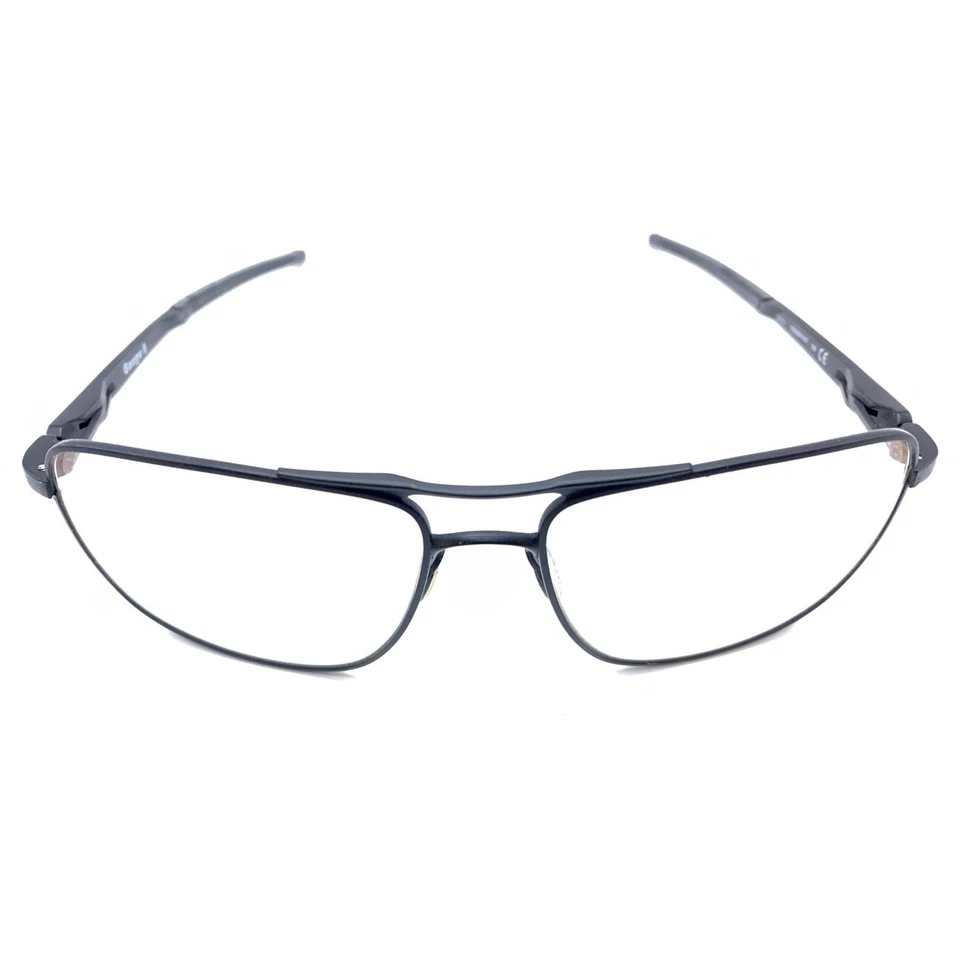 Gafas de sol Oakley Gauge 8 OO6038-0157 negras aviador marcos 57-16 139 diseñador Foto 3 de 4