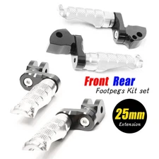 1 inch Extended Front Rear Footrests R-FIGHT For FZ6R 09-12 13 14 15 16 17