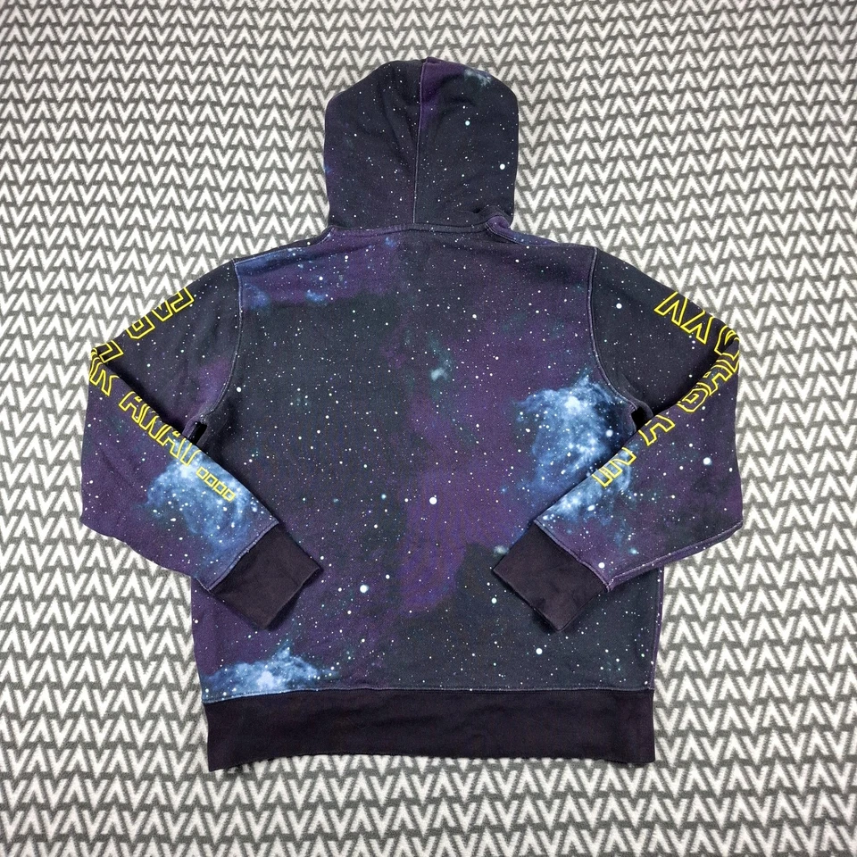 Levi's x Star Wars sweat à capuche homme M motif galaxie violet/noir logo #FLH11 - Photo 3/4