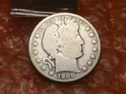 1908-O Barber Silver Half Dollar 50c  #1