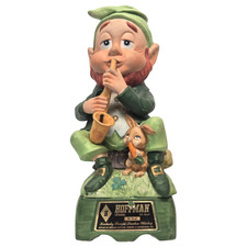 Vtg Hoffman Leprechaun Decanter Mr Lucky Series Mr Saxophone Musical 1975 Japan