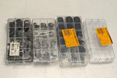 #ad Lot of 3 Assorted Everbilt Flat Washer Pro Washer O Ring Kit Rubber Extra Case $33.30