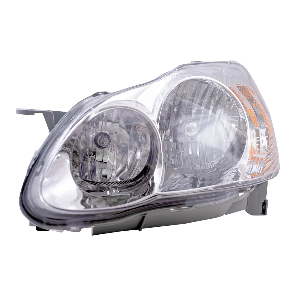 Faro Corolla 2003-2004 con lente transparente THRU 04/04 izquierdo 8115002200 Foto 2 de 4