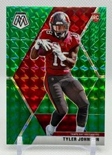2020 Panini Mosaic #241 Tyler Johnson Prizm Green Tampa Bay Buccaneers NFL