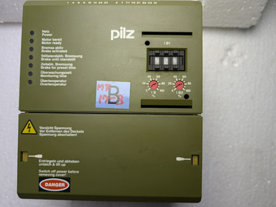 PILZ PKB 220A 390-460 V AC 496782 DIN VDE 0110 4KV/3 ELECTRONIC BRAKING SYSTEM