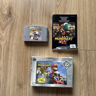 Nintendo N64 Mario Kart 64 PLAYERS CHOICE OVP CIB PAL EUR