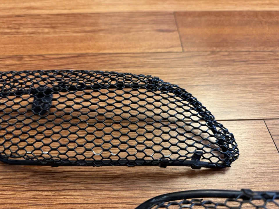 Parachoques inferior OEM 2003-2006 Mercedes-Benz W220 S430 S55 AMG L+R par de malla de rejilla Foto 4 de 4