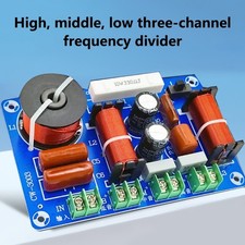 3 Way High Speaker Frequency Divider Sound Splitter Filter Circuit Board