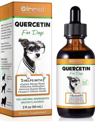 Quercetin for Dogs with Bromelain Allergy Relief and Immune Support 120 Tablets