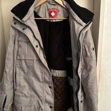Wellensteyn Schneezauber XL Grau/beige Winterjacke wie neu im top Zustand 👍😀