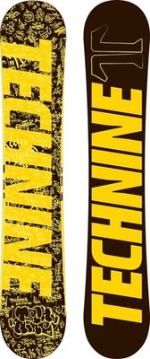 Technine The Icon Flat Rock Snowboard Men's 153 cm, All Mountain