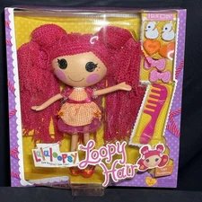 NEW SEALED LALALOOPSY LOOPY PINK HAIR TIPPY TUMBELINA DOLL 2013 MGA FULL