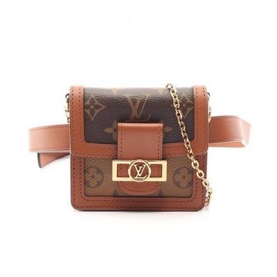 LOUIS VUITTON Dauphine BB Waist Bauchtasche M68621 Monogram Reverse Canvas ge...
