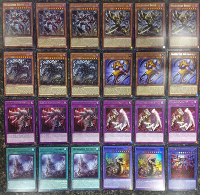 #ad Hecahands DECK CORE Godos Breus Gaigas Tartaros Xeno Jauzah Yugioh $3.95