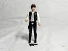 Vintage Kenner Star Wars Big Head Han Solo Figure HK 1977 Complete No Repo
