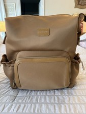 Miss Fong Convertible Diaper Backpack Travel Bag Brown/Tan