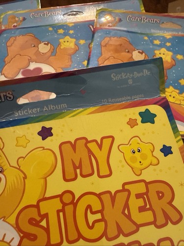 2003 Care Bears Sticker Activity Books Lot X6 New And Sealed - Picture 4 of 10