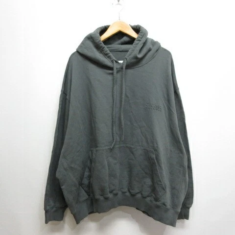 Felpa con cappuccio Maison Margiela MM6 grigio scuro S 2023AW usata
